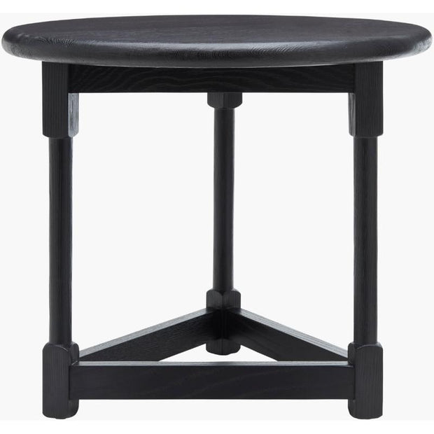 Surya x Becki Owens Collection Leandro End Table in Black Brushed Oak