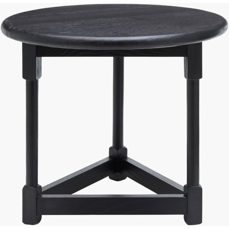 Surya x Becki Owens Collection Leandro End Table in Black Brushed Oak