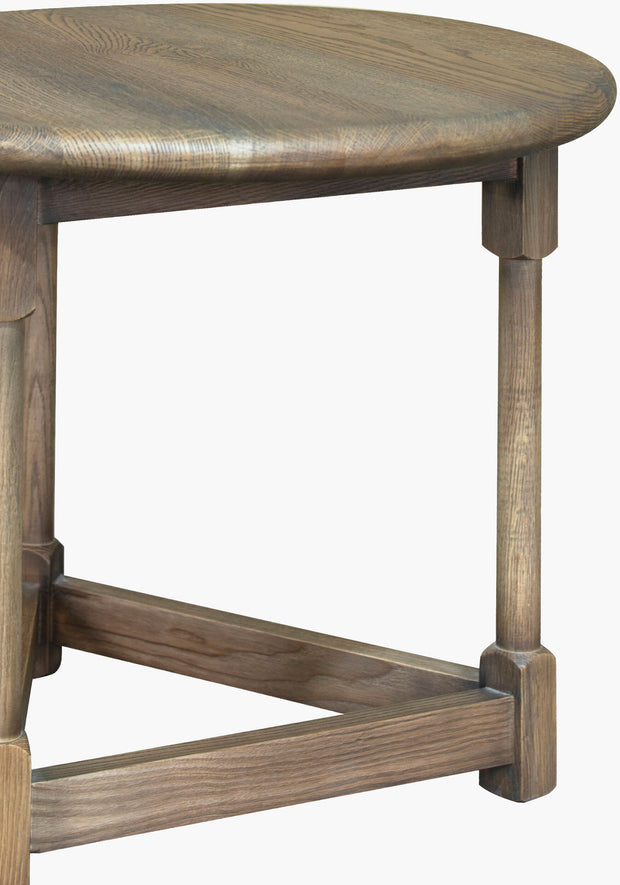 Surya x Becki Owens Collection Leandro End Table in Brown Brushed Oak