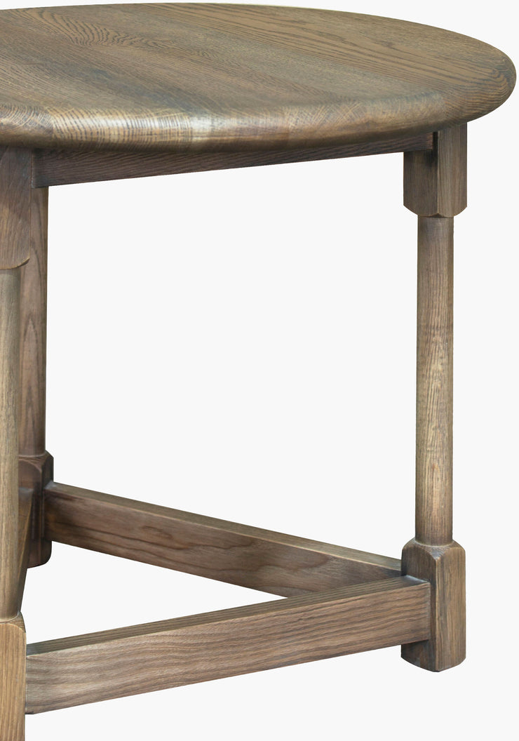 Surya x Becki Owens Collection Leandro End Table in Brown Brushed Oak