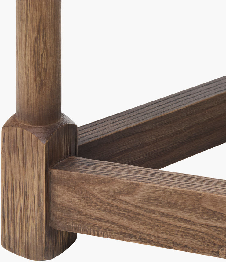 Surya x Becki Owens Collection Leandro End Table in Brown Brushed Oak