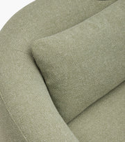 Surya x Becki Owens Collection Lomo Swivel Chair in Grass Green