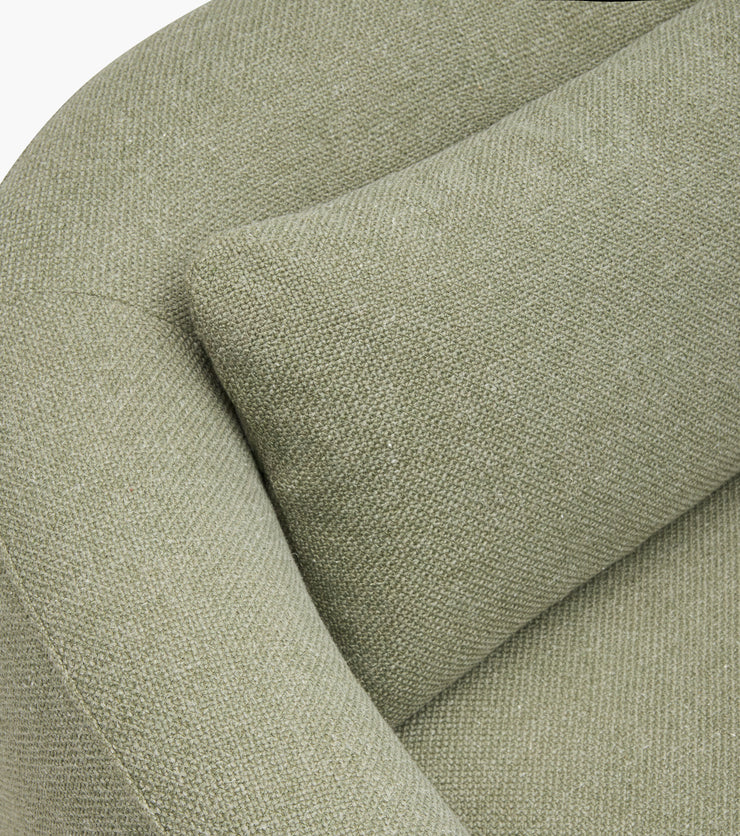 Surya x Becki Owens Collection Lomo Swivel Chair in Grass Green