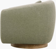 Surya x Becki Owens Collection Lomo Swivel Chair in Grass Green