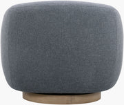 Surya x Becki Owens Collection Lomo Swivel Chair in Blue