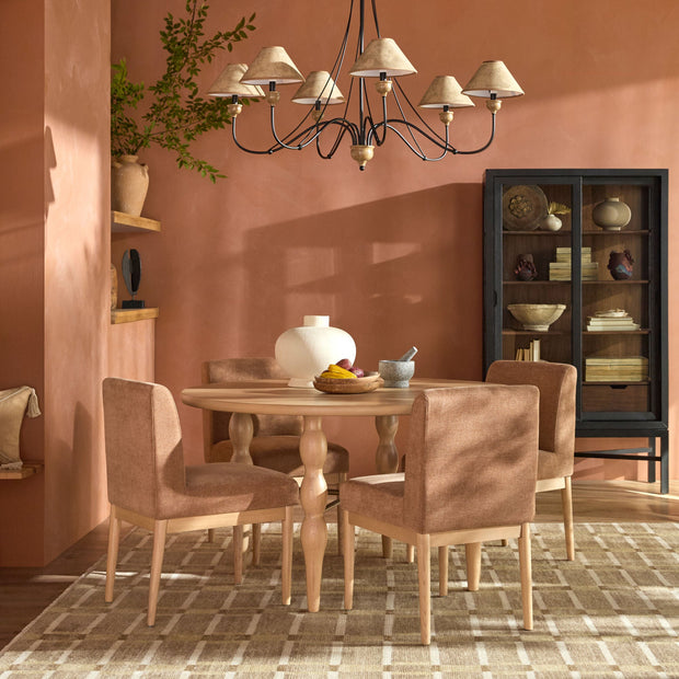 Surya x Becki Owens Collection Macie Wood Dining Table