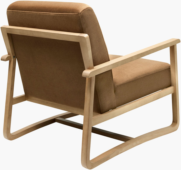 Becki Owens x SURYA Molera Accent Chair in Brown