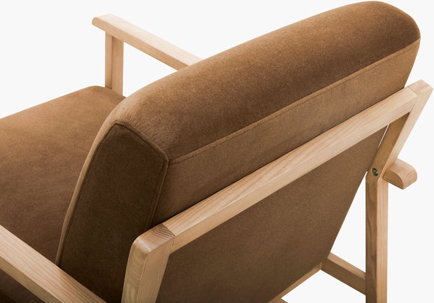 Becki Owens x SURYA Molera Accent Chair in Brown