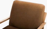 Becki Owens x SURYA Molera Accent Chair in Brown