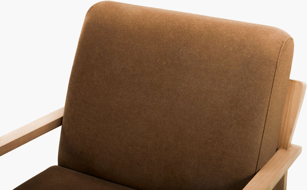 Becki Owens x SURYA Molera Accent Chair in Brown