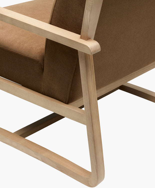 Becki Owens x SURYA Molera Accent Chair in Brown