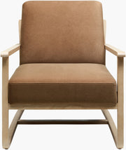 Becki Owens x SURYA Molera Accent Chair in Brown