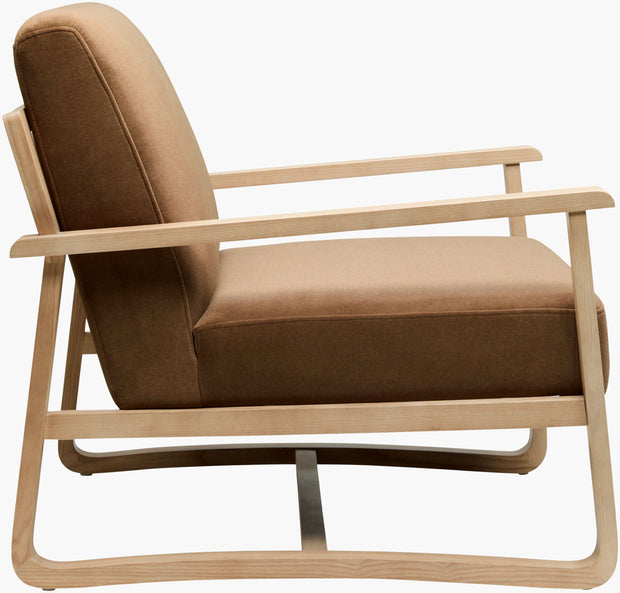 Becki Owens x SURYA Molera Accent Chair in Brown