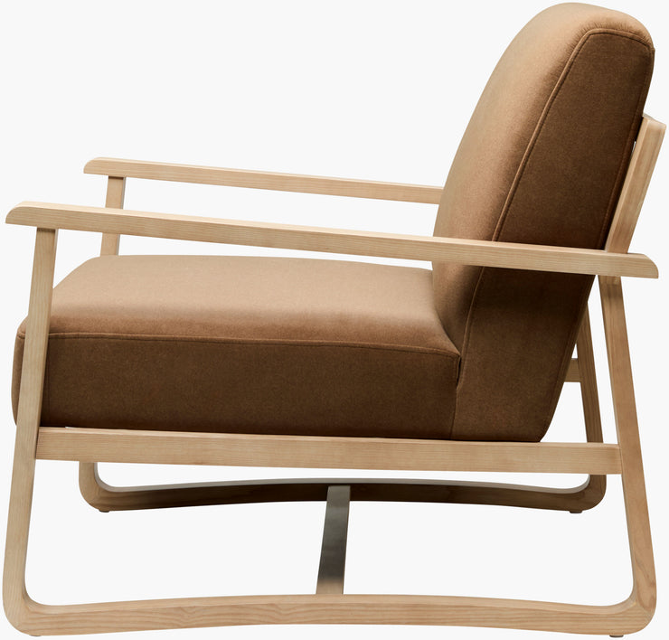 Becki Owens x SURYA Molera Accent Chair in Brown