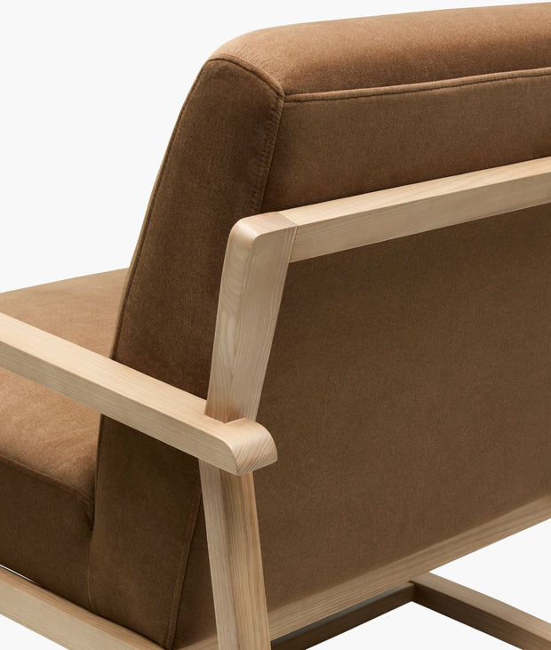 Becki Owens x SURYA Molera Accent Chair in Brown