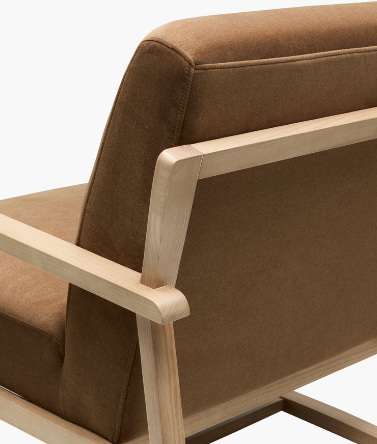 Becki Owens x SURYA Molera Accent Chair in Brown