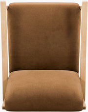Becki Owens x SURYA Molera Accent Chair in Brown