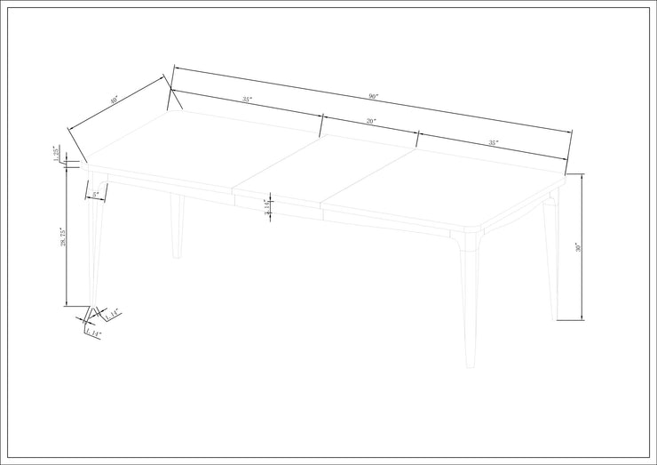Becki Owens x SURYA Mollie Extension Dining Table