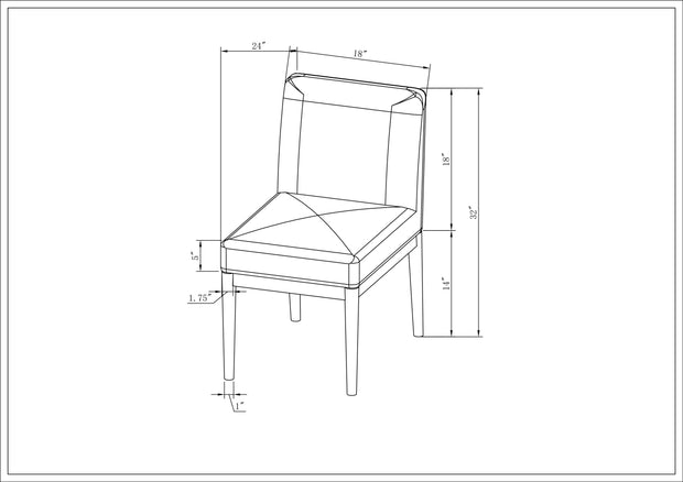 Becki Owens x SURYA Mollie Dining Chair ~ Set of 2
