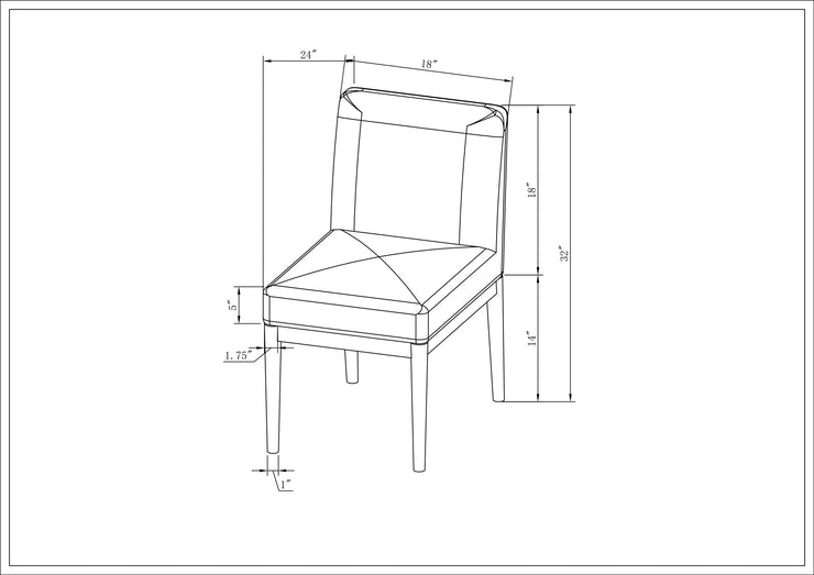 Becki Owens x SURYA Mollie Dining Chair ~ Set of 2