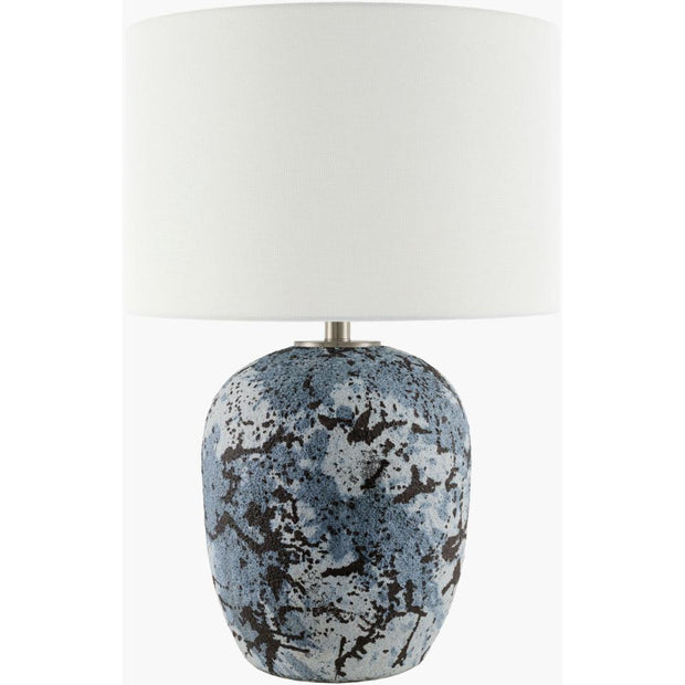 Becki Owens x LIVABLISS Nerina Concrete Accent Lamp in Textured Gray