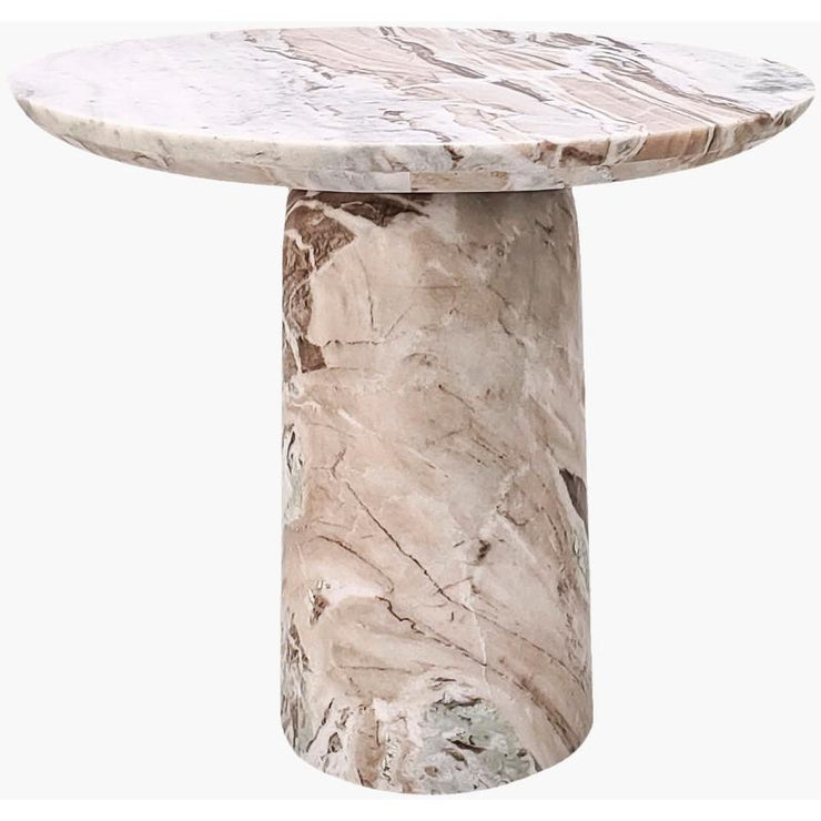Becki Owens x SURYA Portola Marble End Table