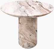 Becki Owens x SURYA Portola Marble End Table