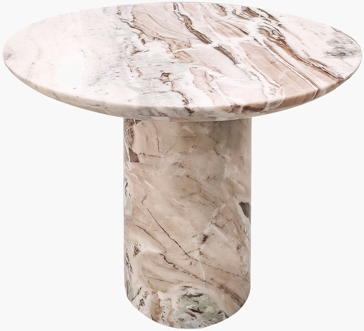 Becki Owens x SURYA Portola Marble End Table