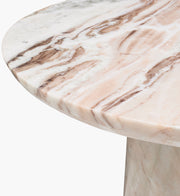 Becki Owens x SURYA Portola Marble End Table