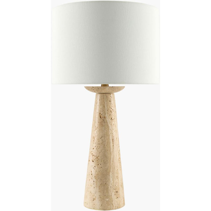 Becki Owens x LIVABLISS Sabina Travertine Accent Lamp