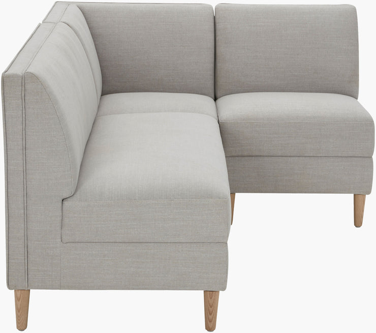 Becki Owens x SURYA Stinson Banquette Dining Corner