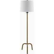 Becki Owens x LIVABLISS Seraya Iron and Hemp Accent Floor Lamp