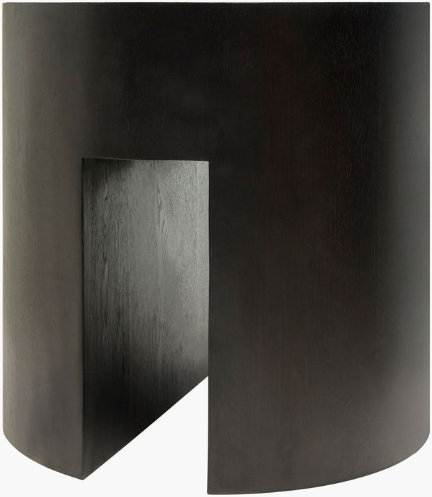 Becki Owens x SURYA Whitly Black Wood End Table
