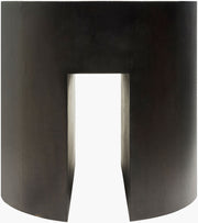 Becki Owens x SURYA Whitly Black Wood End Table