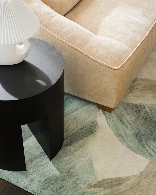 Becki Owens x SURYA Whitly Black Wood End Table
