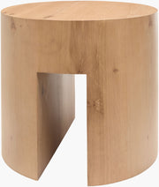 Becki Owens x SURYA Whitly Brown Wood End Table