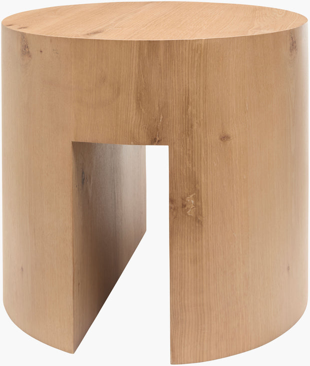 Becki Owens x SURYA Whitly Brown Wood End Table