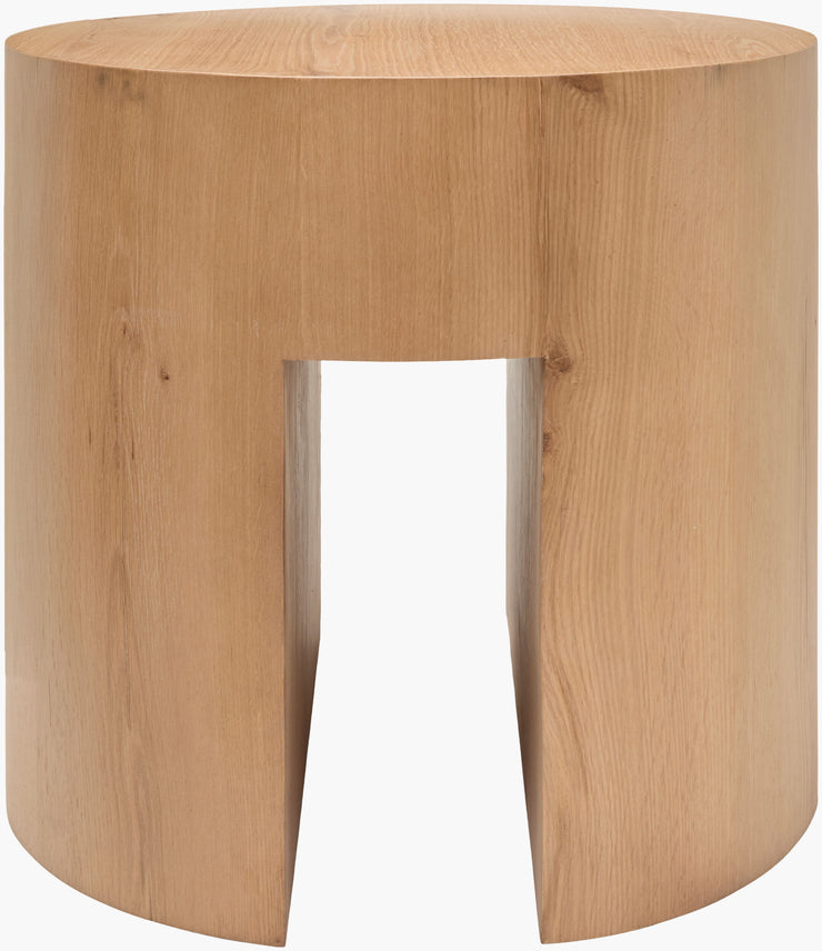 Becki Owens x SURYA Whitly Brown Wood End Table