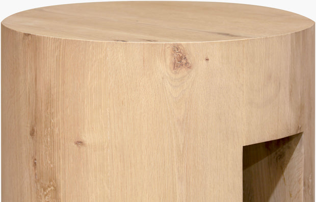 Becki Owens x SURYA Whitly Brown Wood End Table