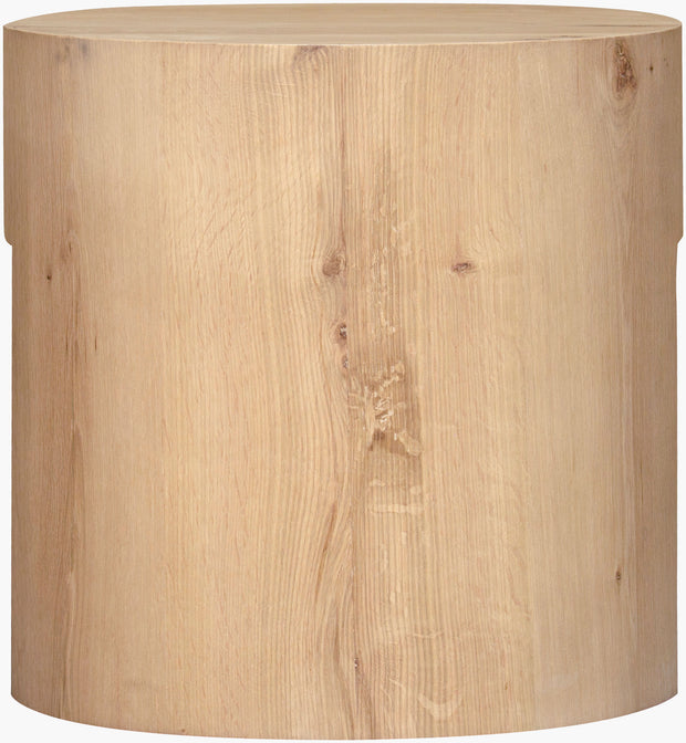 Becki Owens x SURYA Whitly Brown Wood End Table