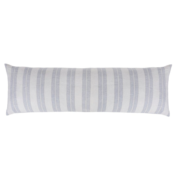 Pom Pom at Home Carter Ivory & Denim Striped Duvet Cover and Pillow Shams ~ Available in Queen and King Sizes