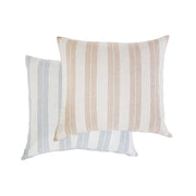 Pom Pom at Home Carter Ivory & Denim Striped Duvet Cover and Pillow Shams ~ Available in Queen and King Sizes