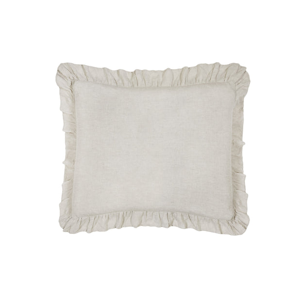 Pom Pom at Home Charlie Flax Linen Ruffled Duvet Cover and Pillow Shams ~ Available in Twin, Queen and King Sizes
