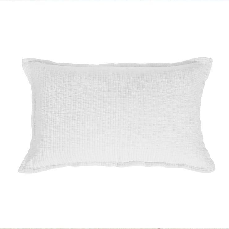 Pom Pom at Home Chatham White Matelasse Coverlet and Pillow Shams ~ Available in Twin, Queen and King Sizes