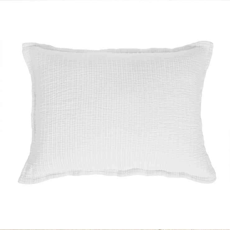Pom Pom at Home Chatham White Matelasse Coverlet and Pillow Shams ~ Available in Twin, Queen and King Sizes