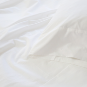 Pom Pom at Home Cotton Percale White Sheet Set ~ Available in Twin, Queen and King Sizes