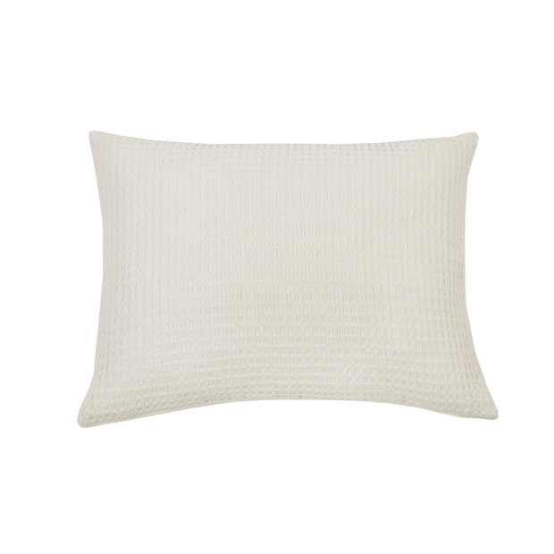Pom Pom at Home Zuma Cream Blanket & Pillow Shams ~ Available in Twin, Queen and King Sizes