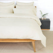 Pom Pom at Home Parker Cream Linen Duvet Cover Set ~ Available in Twin, Queen and King Sizes
