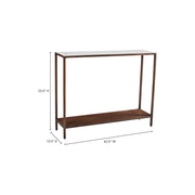 Moe’s Home Collection Bottego Antique Copper Console Table