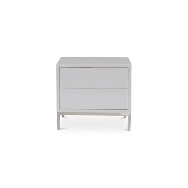 Moe's Home Collection Naples White End Table